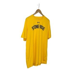 Under Armour Men's Yellow Graphic T-Shirt Stone Ridge M
